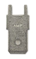 AMP - TE CONNECTIVITY 62409-1 电路板接线端子, 6.35mm x 0.81mm, 0.25" x 0.032", 黄铜, 1.4 mm, 锡