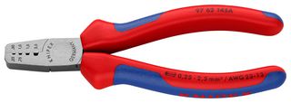 KNIPEX 97 62 145 A 压接工具, 手动, 23-13AWG End SleevesFerrules