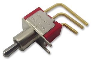 MULTICOMP PRO 1MS3T2B4M7RE Toggle Switch, On-Off-On, SPDT, Non Illuminated, 1M, Through Hole, 100 mA
