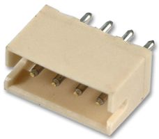 JST / JAPAN SOLDERLESS TERMINALS B6B-ZR(LF)(SN) 引脚针座, 顶部进入, 线至板, 1.5 mm, 1 排, 6 触点, 通孔安装, ZH