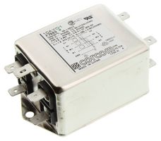 CORCOM - TE CONNECTIVITY 10AYO1 电源线滤波器, 机壳, 通用, 440 VAC, 10 A, 三相, 1阶, 底板安装