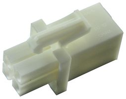 TE CONNECTIVITY - AMP 794805-1 连接器外壳, Mini Universal MATE-N-LOK, 插头, 4 路, 4.17 mm, Mini-Universal MATE-N-LOK连接器