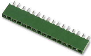 TE CONNECTIVITY - AMP 215297-6 PCB插座, 板至板, 2.54 mm, 1 排, 6 触点, 通孔安装, AMPMODU HV-100