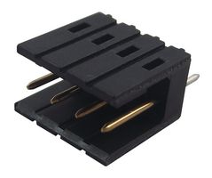 AMP - TE CONNECTIVITY 826467-4 Pin Header, Vertical, Wire-to-Board, 2.54 mm, 1 Rows, 4 Contacts, Through Hole Straight