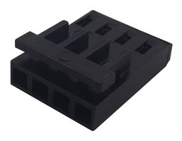 TE CONNECTIVITY - AMP 926475-4 连接器外壳, AMPMODU MOD IV系列, 插座, 4 路, 2.54 mm, AMPMODU IV/V系列触芯
