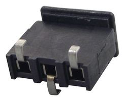 AMP - TE CONNECTIVITY 1241152-3 PCB插座, 板至板, 2.54 mm, 1 排, 3 触点, 表面安装, AMPMODU HV-100