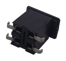 AMP - TE CONNECTIVITY 969973-2 PCB插座, 板至板, 2.54 mm, 2 排, 4 触点, 表面安装, AMPMODU HV-100