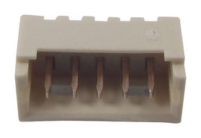 MOLEX 53047-0510 引脚针座, 垂直, 信号, 线至板, 1.25 mm, 1 排, 5 触点, 通孔直型, PicoBlade 53047 Series