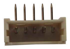 MOLEX 53048-0510 引脚针座, 直角, 信号, 1.25 mm, 1 排, 5 触点, 通孔直角, PicoBlade 53048