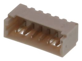 MOLEX 53047-0610 引脚针座, 竖直, 信号, 线至板, 1.25 mm, 1 排, 6 触点, 通孔直型, PicoBlade 53047 Series