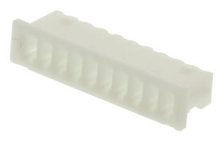 MOLEX 51021-1000 连接器外壳, 自然色, PicoBlade 51021 Series, 插座, 10 路, 1.25 mm, Molex PicoBlade 50058 & 50079 系列母压接端子