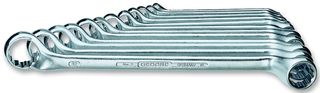 GEDORE 2-8 RING SPANNER SET, 8PC