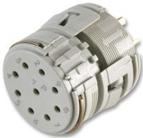 LAPP 73012110 圆形连接器, Standard Circular Connector, Circon R2.5系列, 焊接安装插座, 8 触点, 焊接插座, 卡口