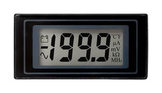 LASCAR DPM 500 数字面板仪表,直流毫伏,3-1/2位,0-200mV,12.5mm数字高度,14V供电