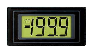 LASCAR DPM125-BL 数字面板仪表,直流毫伏,3-1/2位,0-200mV,12.5mm数字高度,14V供电