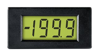 LASCAR DPM 2AS-BL 数字面板仪表，直流毫伏，3-1/2位，0-200mV，8.25mm数字高度，15Vdc