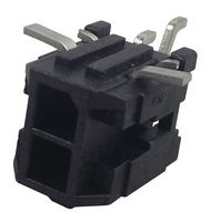 MOLEX 43045-0209 Pin Header, Wire-to-Board, 3 mm, 2 Rows, 2 Contacts, Surface Mount Right Angle