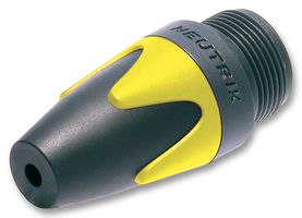 NEUTRIK BXX-4-YELLOW 连接器配件, 衬套, XX系列XLR电缆连接器, POM(聚甲醛) 体, etherCON