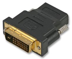 PRO SIGNAL PSG03867 Connector Adapter, HDMI, 1 Ways, Receptacle, DVI-D, 1 Ways, Plug