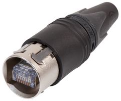 NEUTRIK NE8MC6-MO 模块连接器, Cat6, RJ45 插头, 1 x 1 (端口), 8P8C, Cat6, IP65, 电缆安装