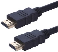 PRO SIGNAL PSG04123 HDMI Lead with Ethernet, Male to Male, Nickel Plated Contacts, 3m Black