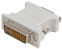PRO SIGNAL PSG91276 DVI至VGA音频/视频适配器, DVI-I 插头, VGA Receptacle