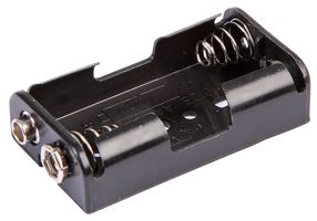 MULTICOMP PRO MP000313 电池座, 扁平, 按扣, 2 x AA