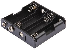 MULTICOMP PRO MP000316 电池座, 扁平, 按扣, 4 x AA