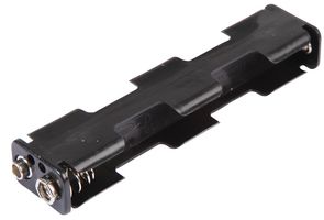 MULTICOMP PRO MP000317 电池座, 长型, 按扣, 4 x AA
