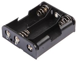 MULTICOMP PRO MP000323 Battery Holder, Solder, 3 x AA