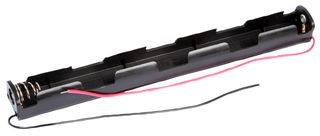 MULTICOMP PRO MP000332 Battery Holder, Long, Wired, 3 x AA