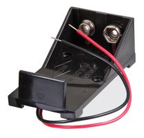 MULTICOMP PRO MP000352 电池座, 引线, 1 x PP3 (9V)
