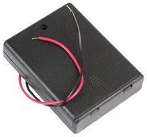 MULTICOMP PRO MP000367 电池盒, 接线, 4 x AAA