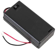 MULTICOMP PRO MP000375 Battery Box, Switched, Wired, 2 x AA