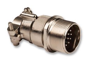 ITT CANNON CA01COME18-8P 圆形连接器, CA Series, MIL-DTL-5015 系列, 电缆安装插座, 8 触点, 焊接引脚, 螺纹