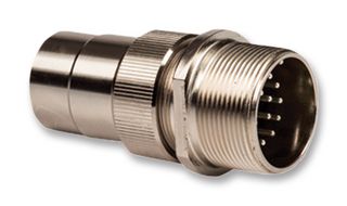 ITT CANNON CA01COMPG18-8P 圆形连接器, CA Series, MIL-DTL-5015 系列, 电缆安装插座, 8 触点, 焊接引脚, 螺纹