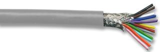 MULTICOMP PRO MP002309 Multicore Cable, 16-2-12C, Screened, 12 Core, 20 AWG, 0.2 mm², 328.08 ft, 100 m