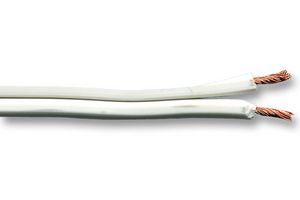 MULTICOMP PRO 2X463 WHI 多芯电缆, Figure 8 对绞, 非屏蔽, 2 芯, 0.34 mm², 328 ft, 100 m