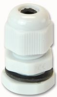 PRO POWER M12GREY1 电缆压盖, M12, 3 mm, 6.5 mm, 尼龙 6.6 (聚酰胺6.6), 灰色, IP68