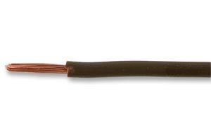 PRO POWER 6491X-2.50MMBRN100M 线缆, 绞合, BS6004, PVC(聚氯乙烯), 棕色, 7 x 0.67mm, 328 ft