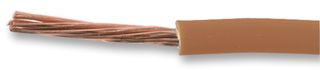 PRO POWER 6491B-1.50MMBRN100M 线缆, 绞合, LSZH(低烟无卤), 棕色, 7 x 0.53mm, 328 ft