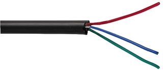 MULTICOMP PRO MP002314 多芯电缆, 7-1-3A, 非屏蔽, 3 芯, 30 AWG, 0.1 mm², 82.02 ft, 25 m
