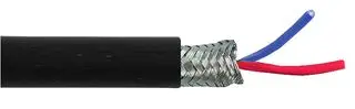 MULTICOMP PRO MP002342 多芯电缆, 7-1-2C, 屏蔽, 2 芯, 30 AWG, 0.1 mm², 82.02 ft, 25 m