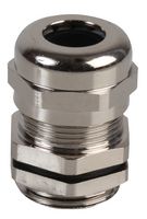 PRO POWER PP002688 Cable Gland, M20 x 1.5, 8 mm, 12 mm, Brass, Metallic - Nickel Finish, IP68