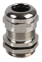 PRO POWER PP002702 Cable Gland, PG13.5, 8 mm, 12 mm, Brass, Metallic - Nickel Finish, IP68