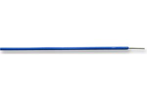 MULTICOMP PRO MCP00026 Wire, PVC, Blue, 23 AWG, Solid, 328 ft