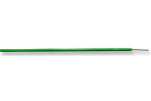 MULTICOMP PRO MCP00027 Wire, PVC, Green, 23 AWG, Solid, 328 ft