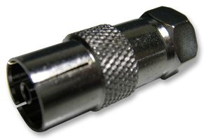 MULTICOMP PRO MC002860 射频/同轴适配器, F, 插头, PAL, 插座, 直型隔板安装转接器