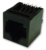 MH CONNECTORS MHRJJ88NFV 模块连接器, RJ45 插座, 1 x 1 (端口), 8P8C, 通孔安装