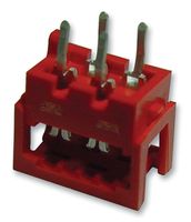 AMP - TE CONNECTIVITY 7-215570-4 IDC连接器, 板载连接器, 1.27 mm, 2排, 4 触点, 电缆安装, 通孔安装